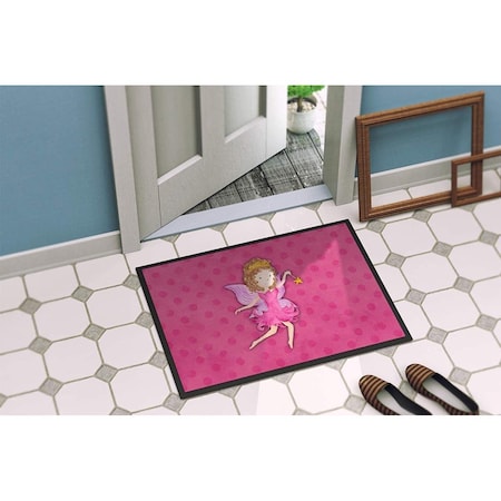 Carolines Treasures 24 x 36 in. Fairy Princess Watercolor Indoor or Outdoor Mat BB7406JMAT